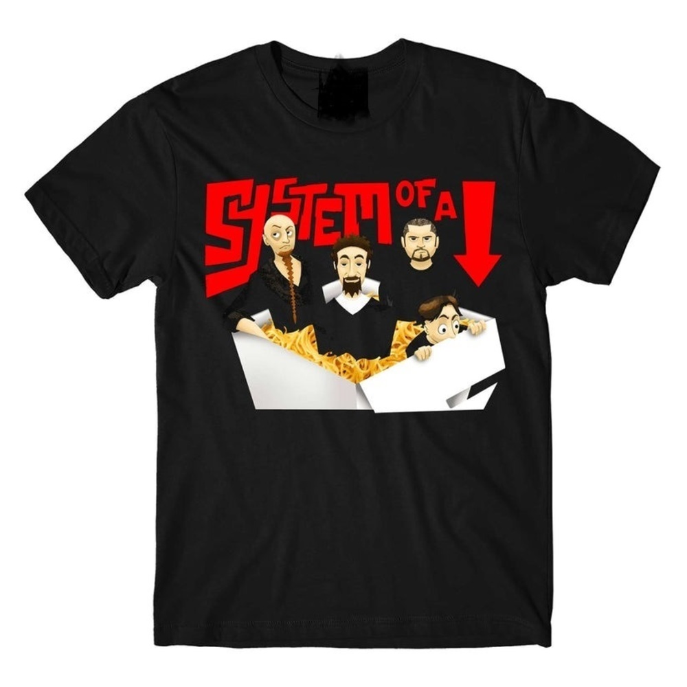 System Of A Down Rock Band T-shirt, Unisex Tee, Gift For Fan